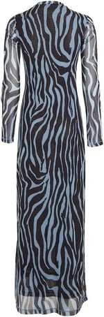 Tommy Hilfiger Tjw Zebra Maxi Knit Dress Elbise Kadın