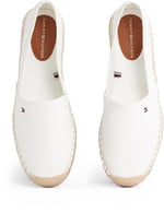 TOMMY HILFIGER TOMMY HILFIGER Kadın Marka Logolu Günlük Kullanıma Uygun Beyaz1 Espadril FW0FW08541 YBL