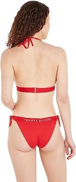 Tommy Hilfiger Triangle Fixed Foam Bikini Üstü Kadın