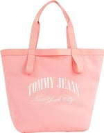 Tommy Jeans Hilfiger Tjw Hot Summer Tote Kadın Çanta, Pembe, Tek Beden