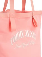 Tommy Jeans Hilfiger Tjw Hot Summer Tote Kadın Çanta, Pembe, Tek Beden