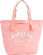 Tommy Jeans Hilfiger Tjw Hot Summer Tote Kadın Çanta, Pembe, Tek Beden