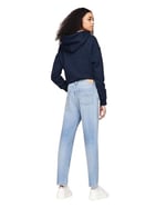 Tommy Jeans izzie Hgh Sl Ank Bh5131 Kot Pantolon Kadın