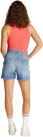 Tommy Jeans MOM SHORT BI0112 Şort Kadın