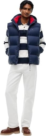 Tommy Jeans TJM ESSENTIAL DOWN VEST EXT Yelek Erkek