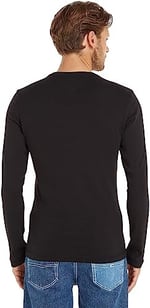 Tommy Jeans TJM ORIGINAL RIB LONGSLEEVE TEE Uzun kollu tişört Erkek