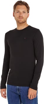 Tommy Jeans TJM ORIGINAL RIB LONGSLEEVE TEE Uzun kollu tişört Erkek