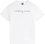 Tommy Jeans TJM REG LINEAR LOGO TEE EXT Tişört Erkek