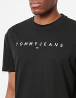 Tommy Jeans TJM REG LINEAR LOGO TEE EXT Tişört Erkek