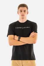 Tommy Jeans TJM REG LINEAR LOGO TEE EXT Tişört Erkek