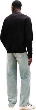 Tommy Jeans TJM REG S FLAG CREW Sweatshirt Erkek - Bedenler: 3XL, XS, S, M, L, XL, XXL