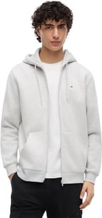 Tommy Jeans TJM REG S FLAG ZIP THRU Kapüşonlu Sweatshirt Erkek - Bedenler: 3XL, XS, S, XXL