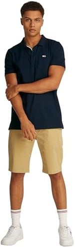 Tommy Jeans TJM SLIM PLACKET POLO EXT Polo T-shirt Erkek