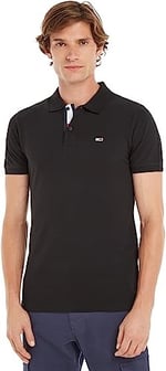 Tommy Jeans TJM SLIM PLACKET POLO Polo Tişört Erkek