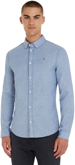 Tommy Jeans TJM SLIM STRETCH OXFORD SHIRT Gömlek Erkek