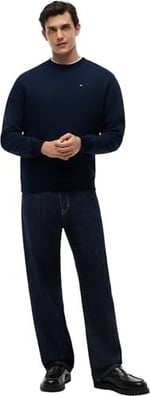 Tommy Jeans Tjm Standart Polar C Yaka Kazak Erkek