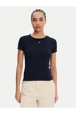 Tommy Jeans TJW 2PACK SLIM ESSENTIAL RIB SS Tişört Kadın