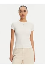 Tommy Jeans TJW 2PACK SLIM ESSENTIAL RIB SS Tişört Kadın