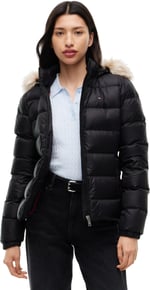 Tommy Jeans TJW BASIC HOODED DOWN JACKET EXT Ceket Kadın