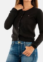 Tommy Jeans TJW ESSENTIAL CREW NECK CARDIGAN Kazak Kadın