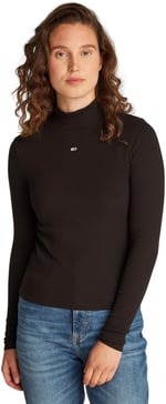 Tommy Jeans TJW ESSENTIAL MOCK NECK Tişört Kadın