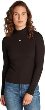 Tommy Jeans TJW ESSENTIAL MOCK NECK Tişört Kadın
