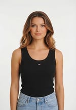 Tommy Jeans TJW ESSENTIAL RIB TANK EXT Tişört Kadın