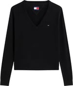 Tommy Jeans TJW ESSENTIAL VNECK SWEATER EXT Kazak Kadın