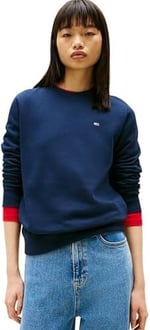 Tommy Jeans TJW REG S FLAG CREW Sweatshirt Kadın