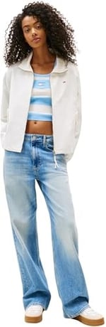 Tommy Jeans TJW REG ZIP COTTON JACKET EXT Ceket Kadın