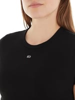 Tommy Jeans TJW SLIM ESSENTIAL RIB SS Tişört Kadın