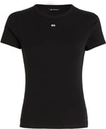 Tommy Jeans TJW SLIM ESSENTIAL RIB SS Tişört Kadın