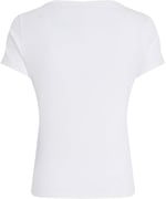 Tommy Jeans TJW SLIM ESSENTIAL RIB V SS Tişört Kadın