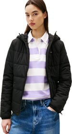 Tommy Jeans TJW SLIM LW HOODED PADDED JACKET Ceket Kadın