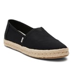 TOMS Alpargata Rope 2.0_black Spor AyakkabıKadın