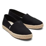 TOMS Alpargata Rope 2.0_black Spor AyakkabıKadın