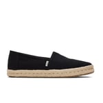 TOMS Alpargata Rope 2.0_black Spor AyakkabıKadın