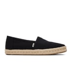 TOMS Alpargata Rope 2.0_black Spor AyakkabıKadın