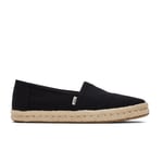 TOMS Alpargata Rope 2.0_black Spor AyakkabıKadın
