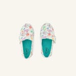 TOMS Kadın Espadril 10022107 Toms Alpargata Classic Sketchbook Print Marshmallow White, 28.5 EU, numeric_28_point_5