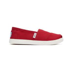 TOMS Üniseks Çocuk Alpargata Core Düz Terlik - Bedenler: 32.5 EU, 34 EU, 35 EU, 36 EU
