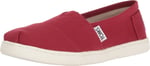 TOMS Üniseks Çocuk Alpargata Core Düz Terlik - Bedenler: 32.5 EU, 34 EU, 35 EU, 36 EU