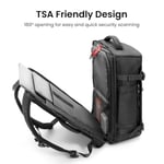 tomtoc 28-40L Seyahat Sırt Çantası, TSA Uyumlu Kabin Bagajı, Su Geçirmez, Hafif, Dayanıklı, Laptop, İş, Günlük, Hafta Sonu ve Seyahat Kullanımı, Weekender, Business, Hafif Backpack