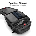 tomtoc 28-40L Seyahat Sırt Çantası, TSA Uyumlu Kabin Bagajı, Su Geçirmez, Hafif, Dayanıklı, Laptop, İş, Günlük, Hafta Sonu ve Seyahat Kullanımı, Weekender, Business, Hafif Backpack