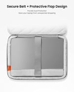 tomtoc 360° çanta kılıfı için 15 inç Yeni MacBook Air M3/A3114 M2/A2941 2024-2023, 15 inç Microsoft Surface Laptop 6/5/4, Su İtici Laptop Çantası Laptop Kılıfı