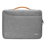 tomtoc 360 Koruyucu Dizüstü Bilgisayar Kılıfı 14 inç MacBook Pro M5/M4/M3/M2/M1 Pro/Max A3112 A3401 A3185 2025-2021, 13 inç iPad Pro (M5/M4)/iPad Air (M3/M2) için Sihirli Klavye, Suya Dayanıklı Kılıf