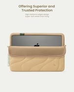 tomtoc Kapitone Laptop Kılıfı 14 inç Yeni MacBook Pro M5/M4/M3/M2/M1 Pro/Max (2025–2021) için, Hafif Yumuşak Puffy Laptop Çantası, Şık ve Koruyucu Sleeve