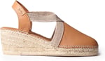 TONI PONS TOSSA - Toni Pons women's wedge espadrille made of leather.