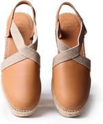 TONI PONS TOSSA - Toni Pons women's wedge espadrille made of leather.