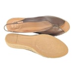 TONI PONS Women's Leather Espadrille - LAILA-P - White